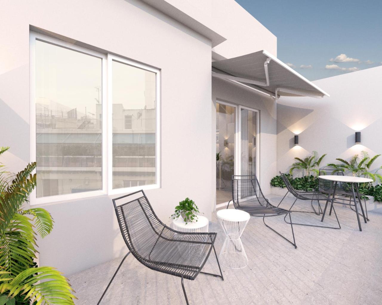 Great Living Koukaki Lejlighedshotel Athen Eksteriør billede